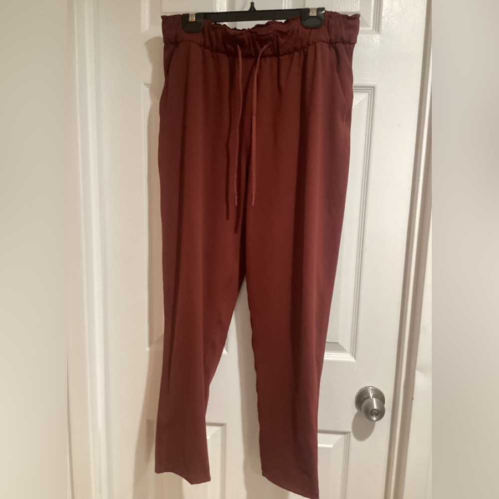 lululemon athletica Burgundy Pants